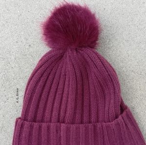H&M Maroon Beanie